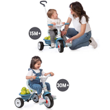 Трехколесный велосипед 2 в 1 Smoby Toys Би Муви, голубой (740331) - Pampik - 3