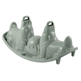 Качели двойные Smoby Life Собачки, 115x50x51 см, серый (7600830211) - Pampik