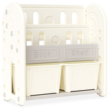 Стелаж Mealux Kub White (арт. KD-E052-2 W) - Pampik