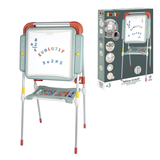 Двосторонній мольберт Smoby Літери та цифри, 67х61х130 см, з аксесуарами, м'ятний (410207) - Pampik