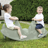 Качели двойные Smoby Life Собачки, 115x50x51 см, серый (7600830211) - Pampik - 7