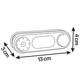 Дзвінок електронний для будинку Smoby, 13х4х4 см, сірий (810917) - Pampik - 7
