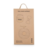 М'яка іграшка Petite&Mars Ведмедик Matt, 34 см, коричневий (631756) - Pampik - 4