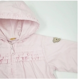 Куртка демісезонна Steiff, котон, 3 міс, рожевий (6312209/7450) - Pampik - 4