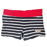 Плавки для мальчика Steiff, 3-6 мес, черный-белый (6437751/10262) - Pampik