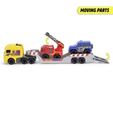 Ігровий набір Dickie Toys Вантажівка Мерседес з рятувальними машинами, 32 см (203715020) - Pampik - 2