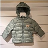 Куртка пуховая Steiff стеганная с капюшоном, 3 мес, оливковый (6513509/13245) - Pampik - 5