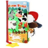 Дитяча розвиваюча текстильна книга Urmywo Ферма (WB02) - Pampik