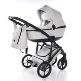 Універсальна коляска 2 в 1 Junama Space Waffle 01, сірий (J-SpW-01) - Pampik - 2