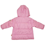 Куртка утеплена Steiff з капюшоном, котон, 3-6 міс, рожевий (6442209/11909) - Pampik - 3