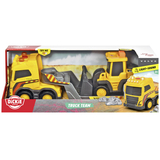Ігровий набір Dickie Toys Вантажівка Вольво з навантажувачем, звук, світло, 32 см (3725009) - Pampik - 2