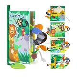 Дитяча розвиваюча текстильна книга Urmywo Джунглі (WB01) - Pampik - 2