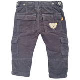 Брюки вельветовые Steiff, котон, 6-9 мес., темно-серый (6443614/11247) - Pampik - 2