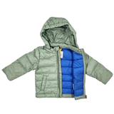 Куртка пуховая Steiff стеганная с капюшоном, 3 мес, оливковый (6513509/13245) - Pampik - 2