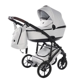 Універсальна коляска 2 в 1 Junama Space Waffle 01, сірий (J-SpW-01) - Pampik