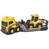 Ігровий набір Dickie Toys Вантажівка Вольво з навантажувачем, звук, світло, 32 см (3725009) - Pampik