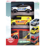 Ігровий набір Dickie Toys Команда SOS: поліція, швидка та пожежна машини (3712028) - Pampik - 2