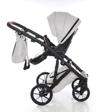 Універсальна коляска 2 в 1 Junama Space Waffle 01, сірий (J-SpW-01) - Pampik - 8