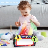 Детский развивающий текстильный бизиборд Urmywo (UMCBSAC) - Pampik - 6