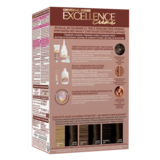 Стійка крем-фарба для волосся L'Oreal Paris Excellence Crème Universal Nudes 3U Універсальний темно-каштановий, 192 мл - Pampik - 2