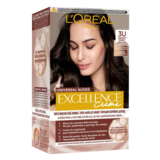 Стійка крем-фарба для волосся L'Oreal Paris Excellence Crème Universal Nudes 3U Універсальний темно-каштановий, 192 мл - Pampik