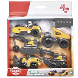 Игровой набор Dickie Toys Вольво Микроработники, 5 машин (3722008) - Pampik - 14