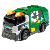 Сміттєвоз Dickie Toys Прибирач міста з відкривним контейнером, звук, світло, 15 см (3302029) - Pampik