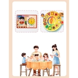 Дитячий розвиваючий тренажер Urmywo Годинник (2188-61) - Pampik - 3