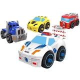 Набор машинок спецтранспорта Urmywo, 4 шт. (RL589-15E) - Pampik