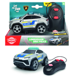 Поліцейська машина на дистанційному керуванні Dickie Toys Ламборгіні Урус, зі світлом, 13 см (3712023) - Pampik - 7