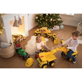 Екскаватор Big для катання малюка, жовтий (55811) - Pampik - 9