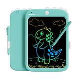 Дитячий LCD планшет для малювання Urmywo Динозаврик 10” Multicolor, блакитний (UК1006blue) - Pampik - 2