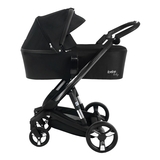 Універсальна коляска 2 в 1 Ibebe i-stop 21 Gloss, чорний (ib-is-21-gls) - Pampik - 2