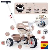 Трехколесный велосипед 3 в 1 Smoby Toys Би Муви Комфорт, айвори (7600740418) - Pampik - 3