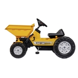 Трактор педальный Big Самосвал Джим Дампер для катания малыша, желтый (56568) - Pampik - 2
