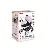 Коляска для ляльки Smoby Maxi-Cosi 3 в 1 Рожева перлина, зі знімною люлькою (7600253121) - Pampik - 3