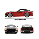 Машина металлическая Jada Форсаж Hиccaн Дaтcyн 240Z, 1:24, красный (253203090) - Pampik - 12