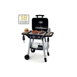 Игровой набор Smoby Барбекю-гриль на колесах, 18 аксессуаров (312001) - Pampik - 2