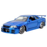 Машина металева Jаdа Форсаж Hiccaн Скайлайн (2002), 1:24, синій (253203045) - Pampik