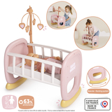 Колиска Smoby Baby Nurse. Терракотова пудра, з мобілем (7600220390) - Pampik - 2