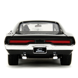 Машина металева Jаdа Форсаж Додж Чарджер (1970) з фігyркою Доменіка Торетто, 1:24, чорний (253205006) - Pampik - 10