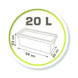 Кашпо для рослин Smoby з аксесуарами (810915) - Pampik - 5