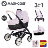 Коляска для ляльки Smoby Maxi-Cosi 3 в 1 Рожева перлина, зі знімною люлькою (7600253121) - Pampik - 2