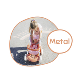 Прогулянка коляска для ляльки Smoby Baby Nurse Теракотова пудра, з корзиною (7600254024) - Pampik - 5