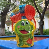 Набір для ігор у піску Androni Giocattoli, зелений (1254-0000/27676) - Pampik - 4