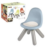 Стілець зі спинкою Smoby Life, 33х33х50 см, блакитний з сірим (7600880121) - Pampik