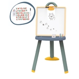 Мольберт со съемной доской Smoby, с аксессуарами, сине-бежевый (410626) - Pampik - 2