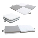 Килимок ігровий 3 в 1 Candide, 60х60х4 см, 4шт., сірий (595120/26572) - Pampik - 2