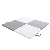 Килимок ігровий 3 в 1 Candide, 60х60х4 см, 4шт., сірий (595120/26572) - Pampik