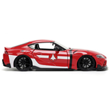 Машина металлическая Jada Роботех Тойота Супра с фигуркой Мирии Стерлинг, 1:24, красный (253255053) - Pampik - 4